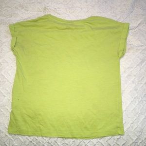 Forever 21 green t-shirt kids size 11-12